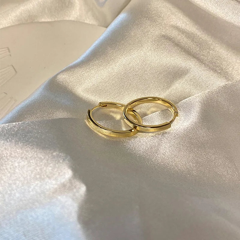 2024 Women's Pearl Circle Earrings – Simple Korean Fashion Jewelry