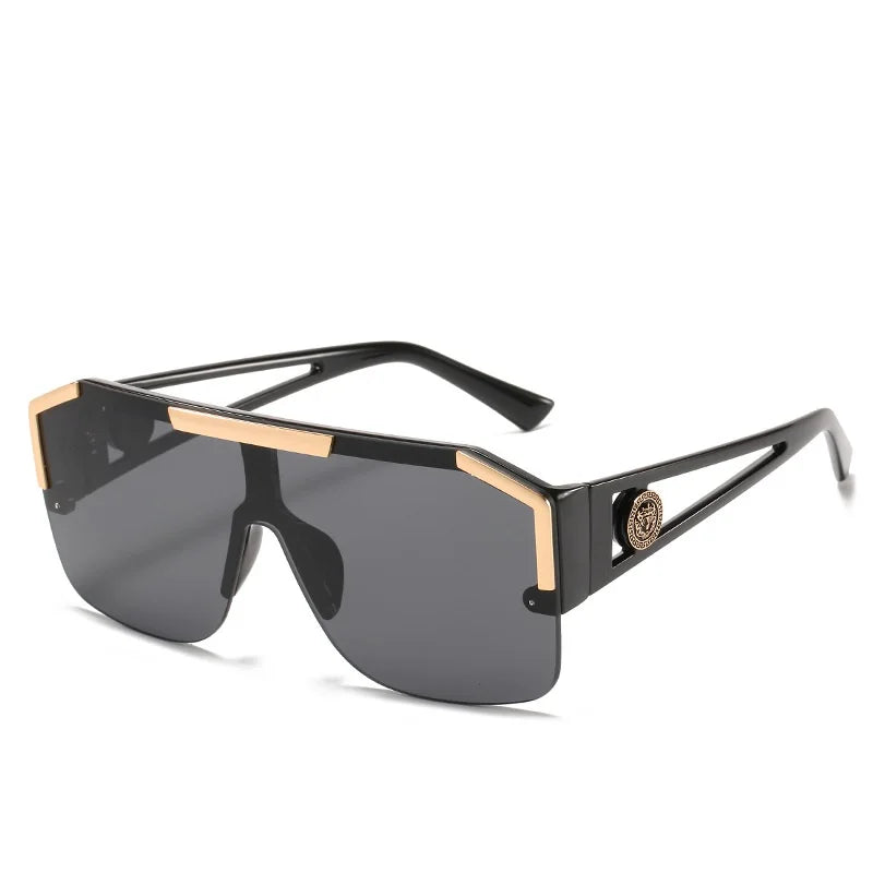 Oversized Square Sunglasses UV400 – Men’s & Women’s Fashion Shades