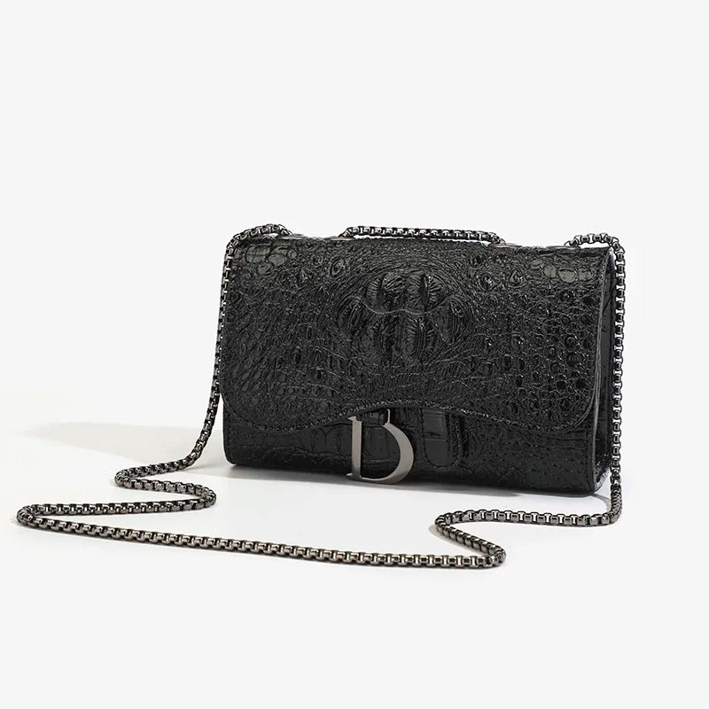 Women’s Luxury Sequined Crossbody Bag – Chain Shoulder Handbag