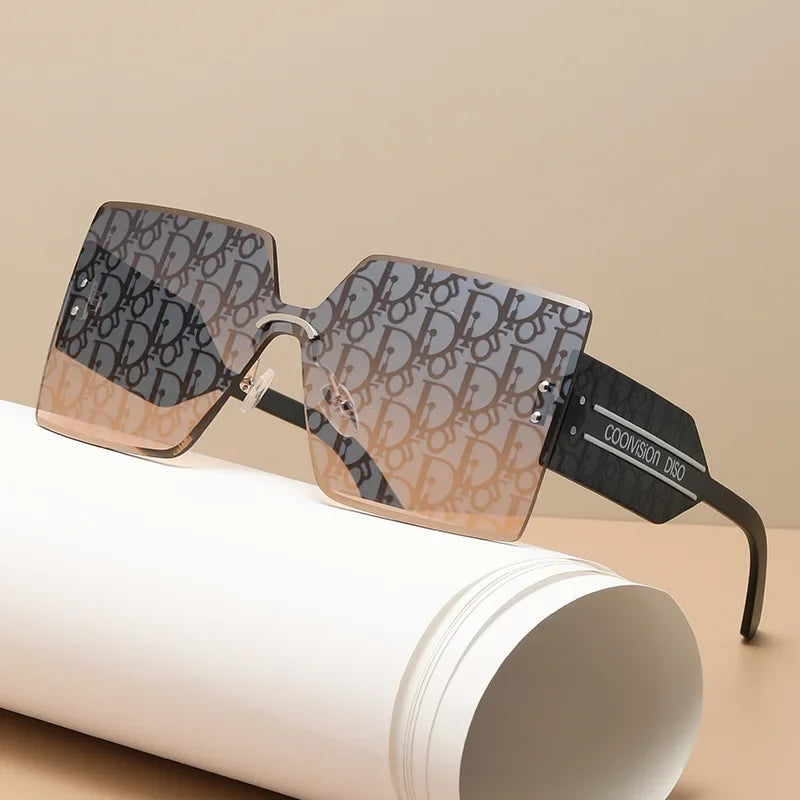 2025 Square UV400 Sunglasses – Unisex Luxury Vintage Eyewear