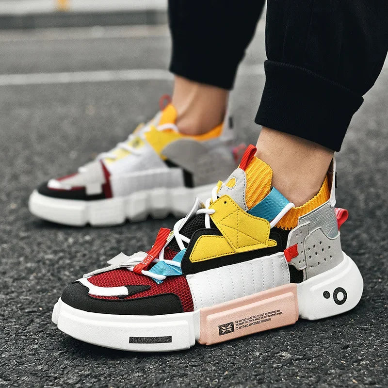 Unisex Designer Running Shoes for Men and Women – Breathable Outdoor Platform Sneakers