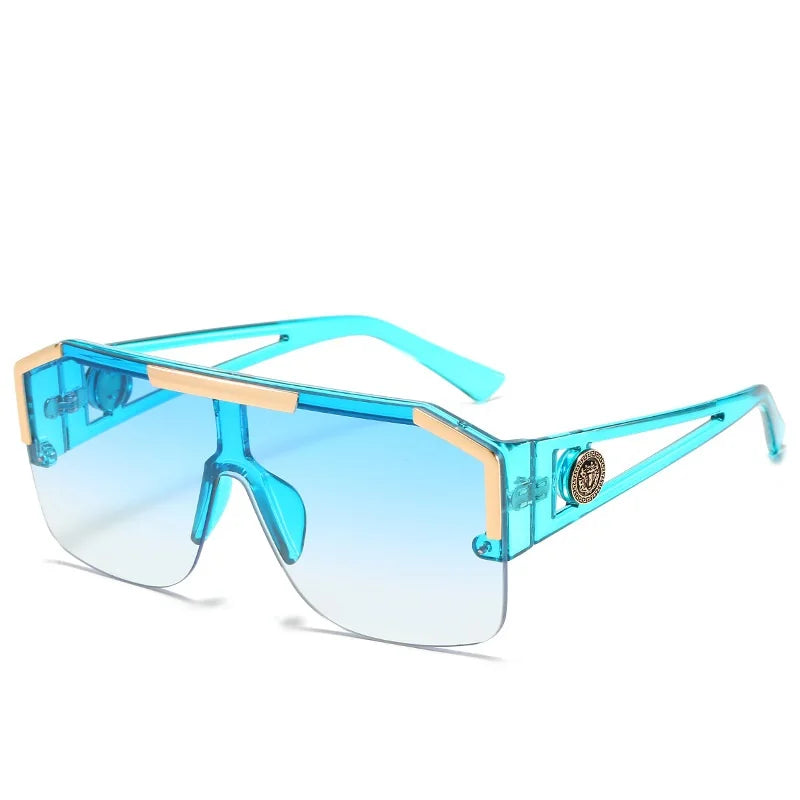 Oversized Square Sunglasses UV400 – Men’s & Women’s Fashion Shades