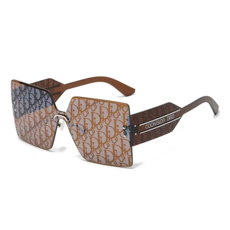 2025 Square UV400 Sunglasses – Unisex Luxury Vintage Eyewear