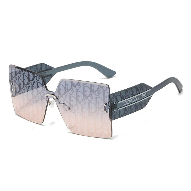 2025 Square UV400 Sunglasses – Unisex Luxury Vintage Eyewear