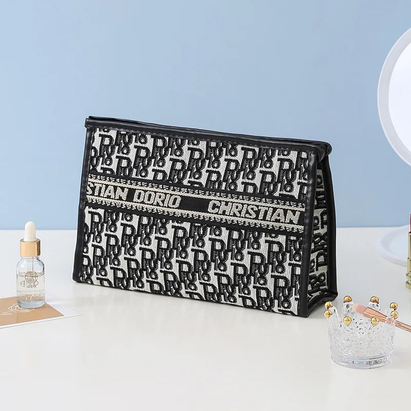 Waterproof Travel Makeup Bag – Large Capacity Cosmetic Organizer