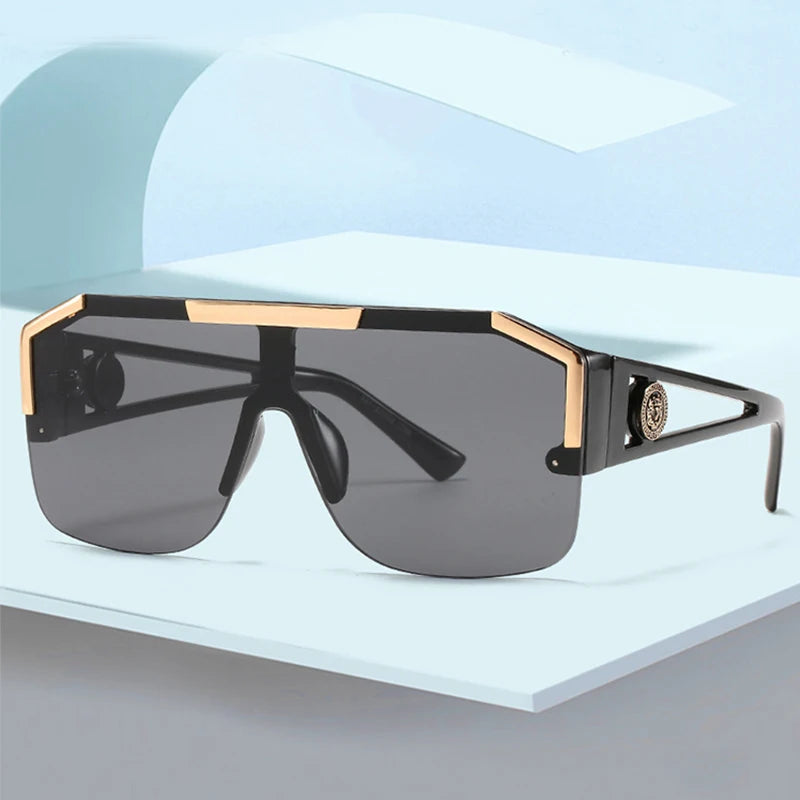Oversized Square Sunglasses UV400 – Men’s & Women’s Fashion Shades