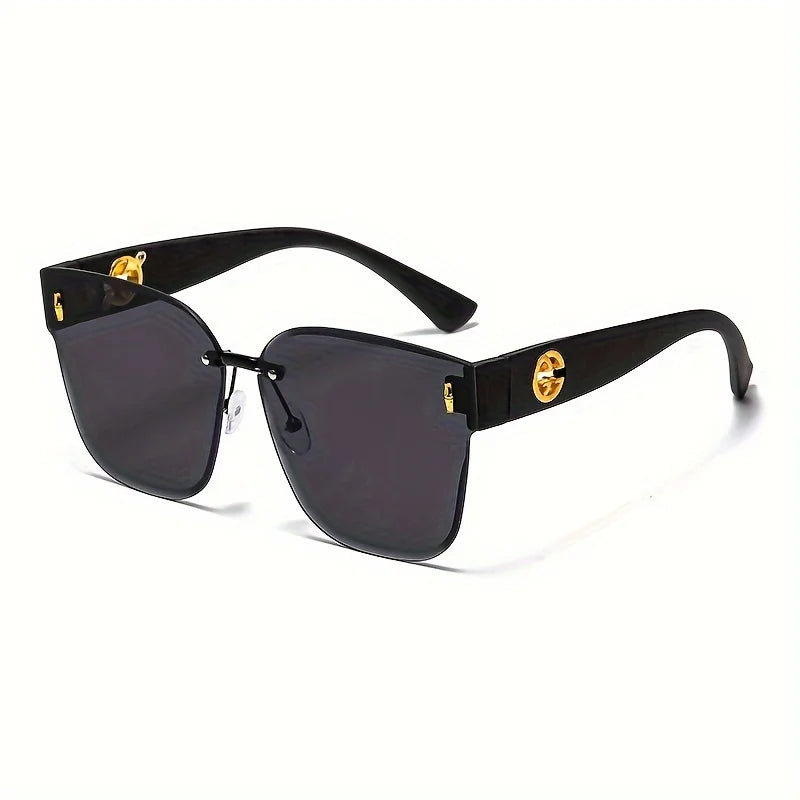 Women's Luxury Oversized Sunglasses with UV Protection Gradient Lens