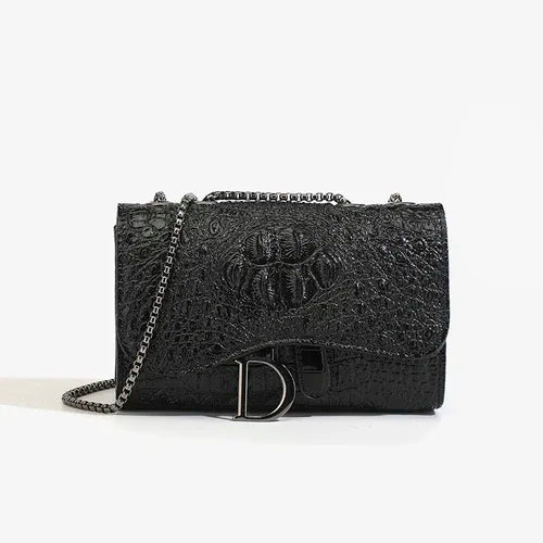 Women’s Luxury Sequined Crossbody Bag – Chain Shoulder Handbag