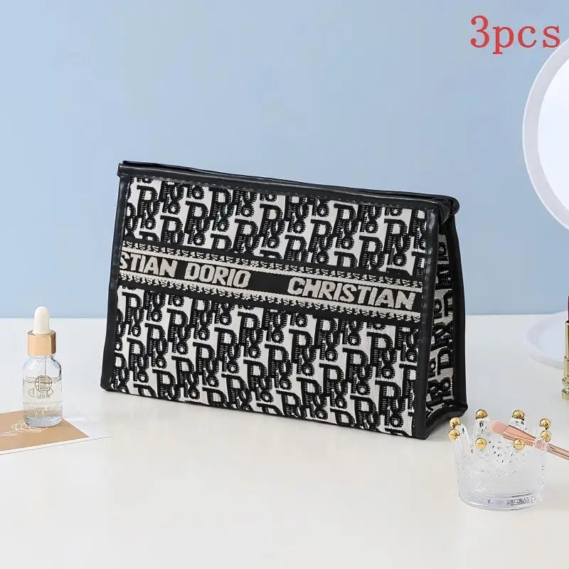 Waterproof Travel Makeup Bag – Large Capacity Cosmetic Organizer