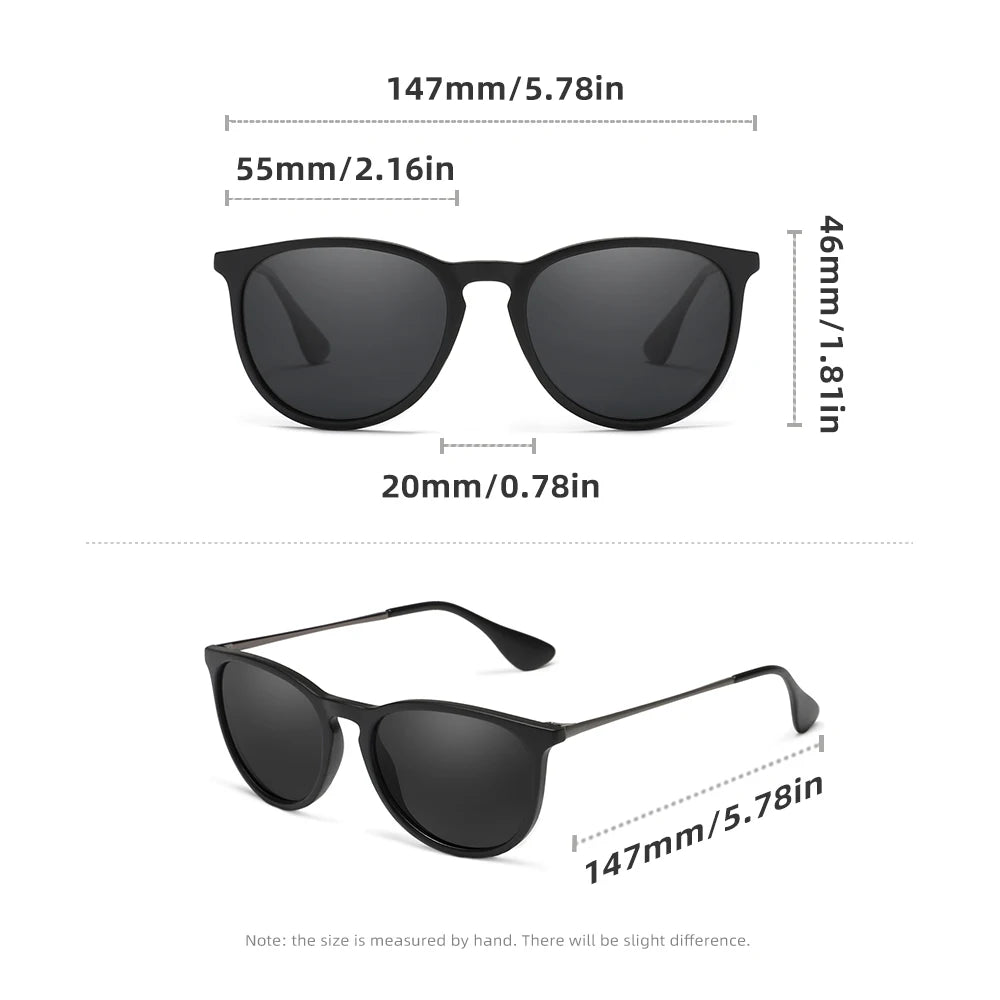 Women’s Vintage Cat Eye Sunglasses – Fashion UV400 Travel Shades
