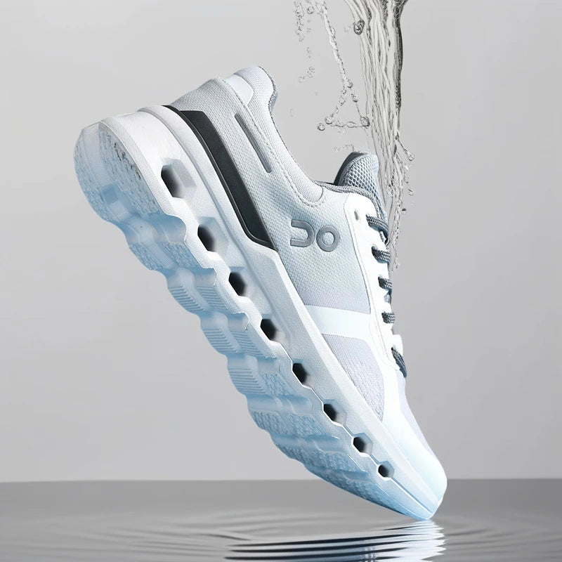 Men's Breathable Running Shoes with Hollow-Out Sole Design – Comfortable Lightweight Tennis & Training Sneakers