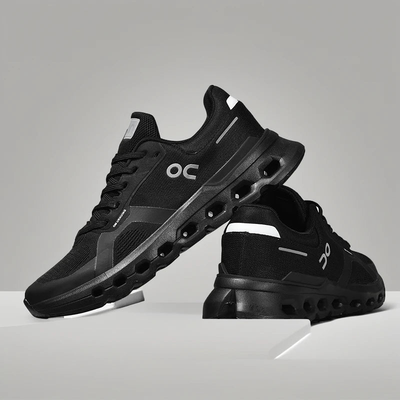 Men's Breathable Running Shoes with Hollow-Out Sole Design – Comfortable Lightweight Tennis & Training Sneakers