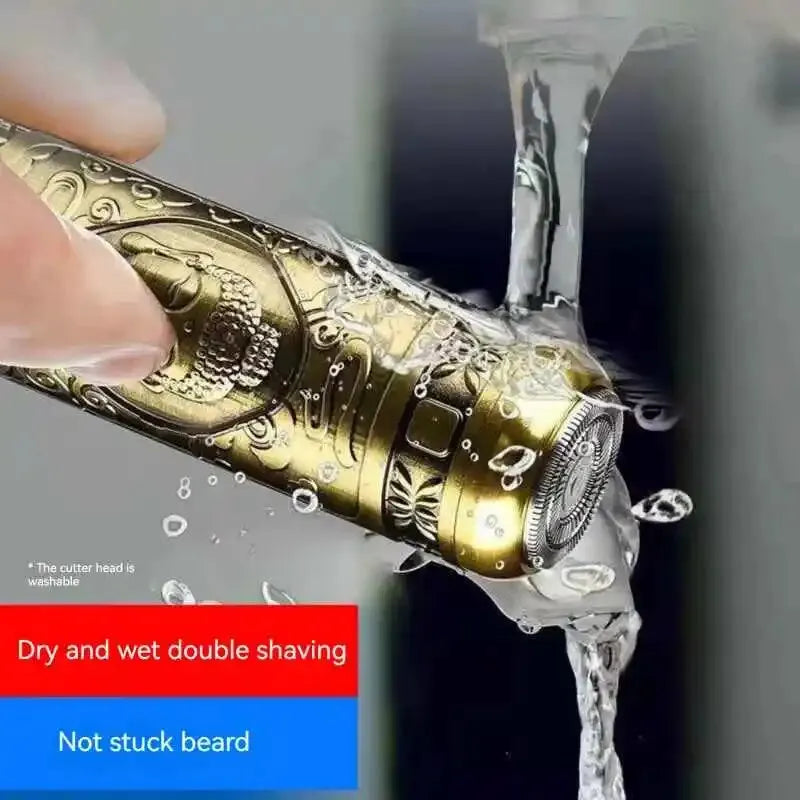 Men's Mini Electric Shaver – Waterproof, Irritation-Free Close Comfort Shave