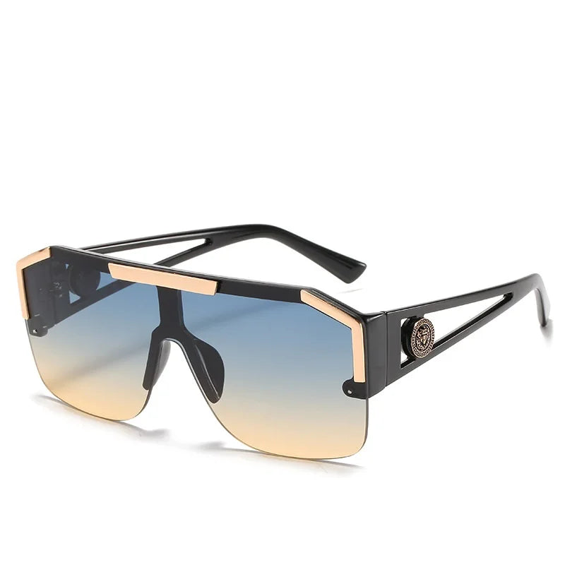 Oversized Square Sunglasses UV400 – Men’s & Women’s Fashion Shades