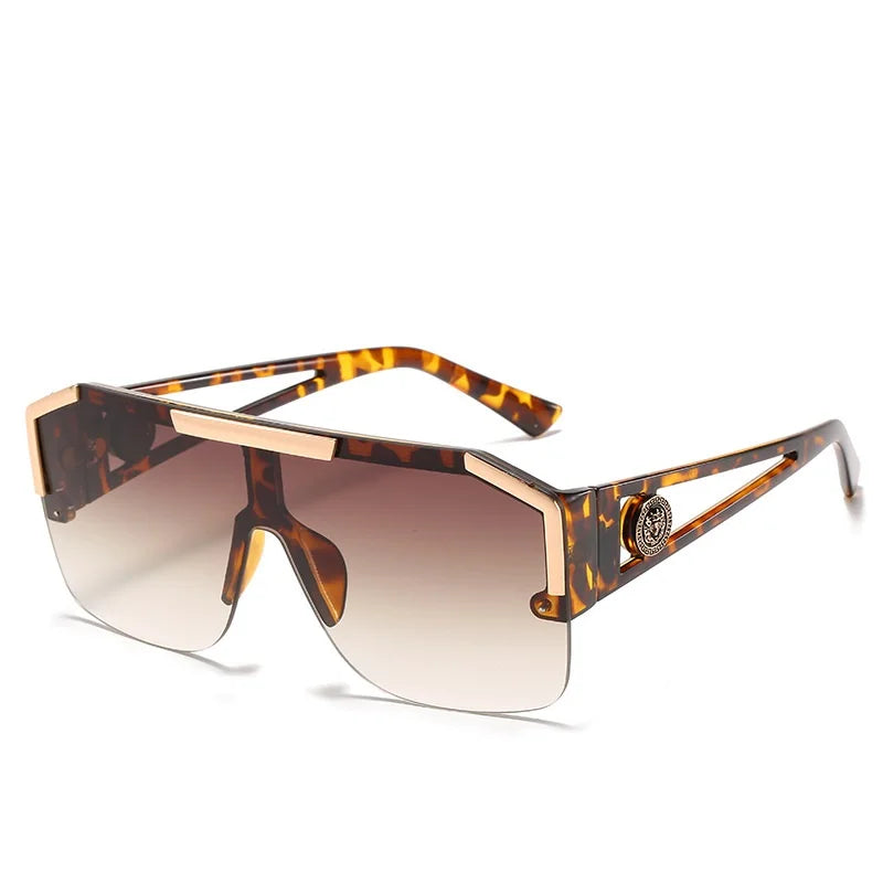 Oversized Square Sunglasses UV400 – Men’s & Women’s Fashion Shades