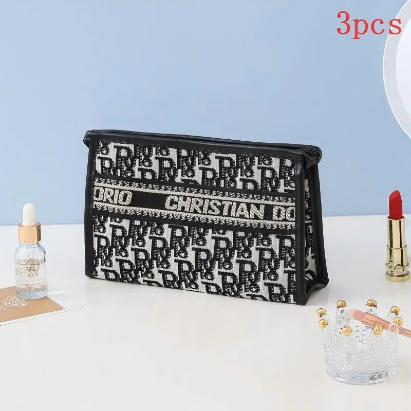 Waterproof Travel Makeup Bag – Large Capacity Cosmetic Organizer